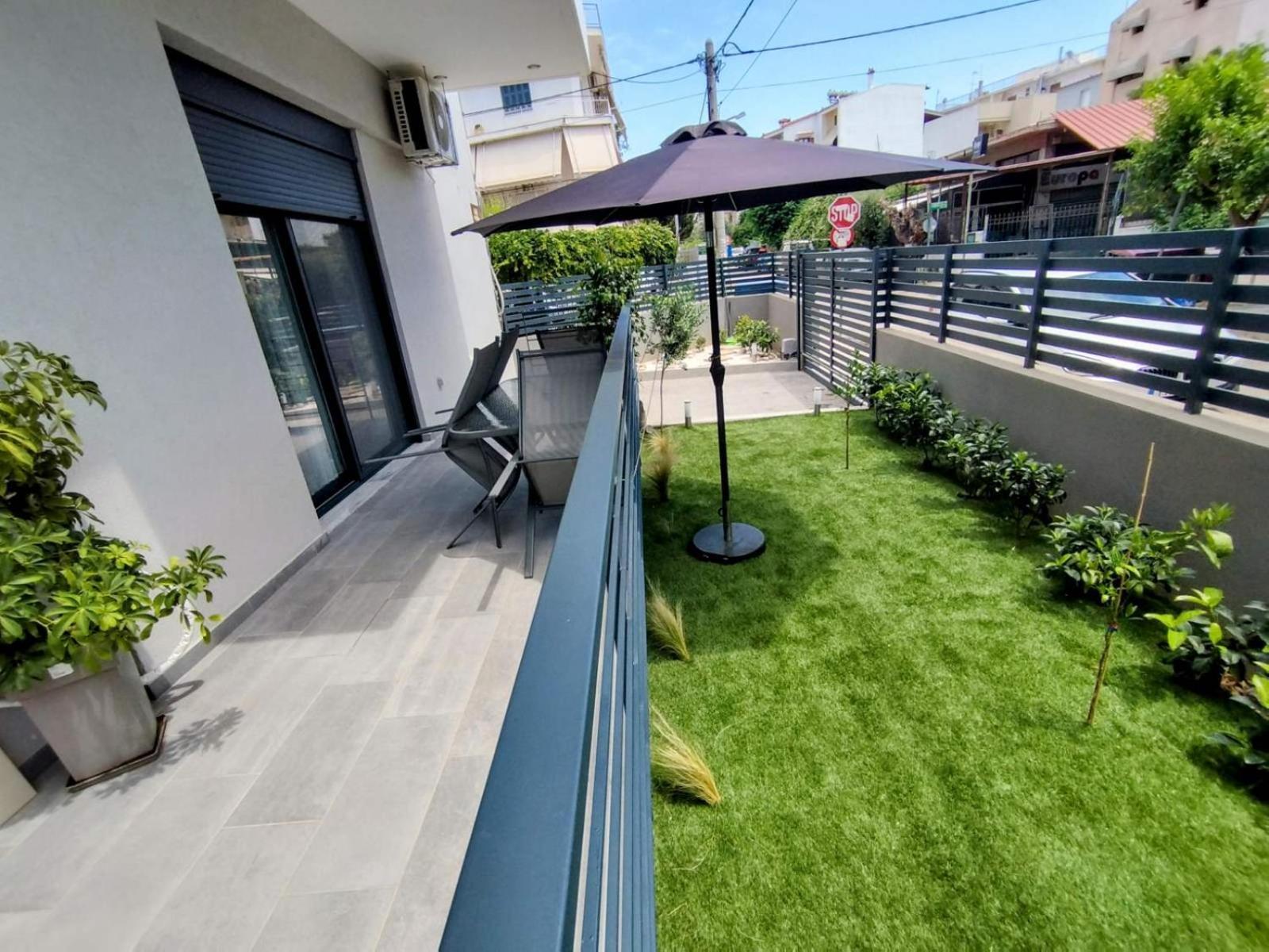 Floral Home 1 - Ground Floor Apt With Courtyard And Private Parking! Athen Exterior foto